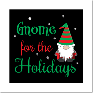 Gnome For The Holidays Color Posters and Art